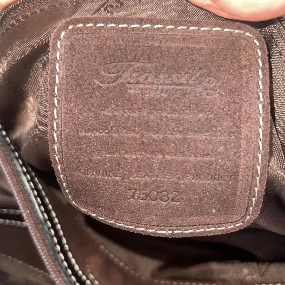 ▶️ Fossil ◀️ Brown Leather Croc Embossed, Suede